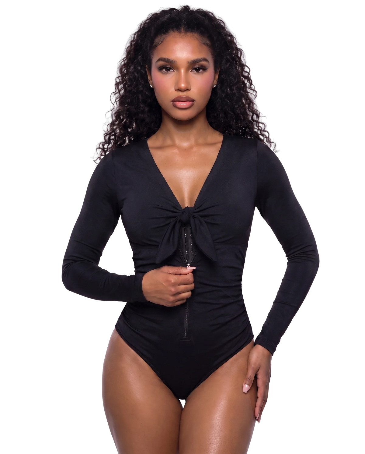Madame Parfait Eclipse - Maillot de bain sculptant manches longues